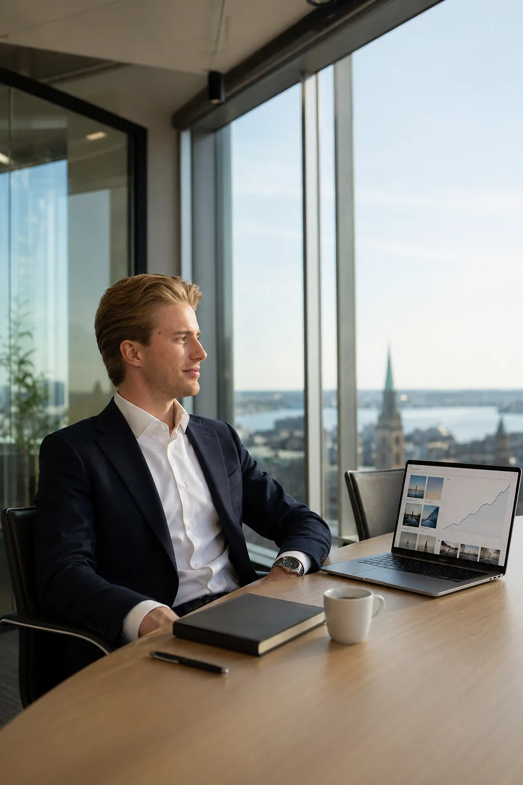 VD som inser vikten av LinkedIn men fastnar i driftfrågor